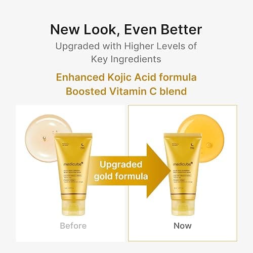 medicube Wrapping Mask Kojic Acid, Turmeric, Vitamin C Overnight Peel Off Facial Mask | Brighten & Defends Against Skin Stress for a Clear, Glowing Complexion | Korean Skin Care, 2.53 fl.oz thumbnail 3