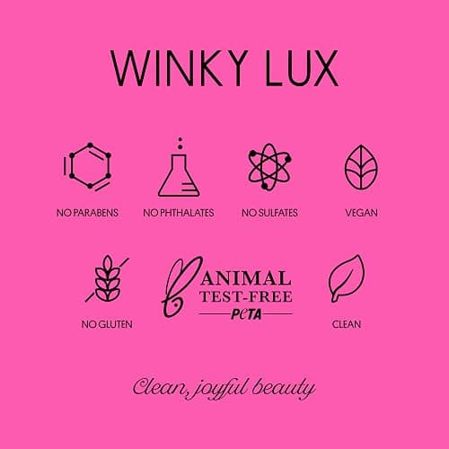 WINKY LUX Strawberry Rose Scented Lip Balm, Hydrating Sheer Pink Tint | Wraps Lips in Hydration with Jojoba Oil & Vitamin E, Sulfate-Free, Vegan, 0.12 oz thumbnail 5