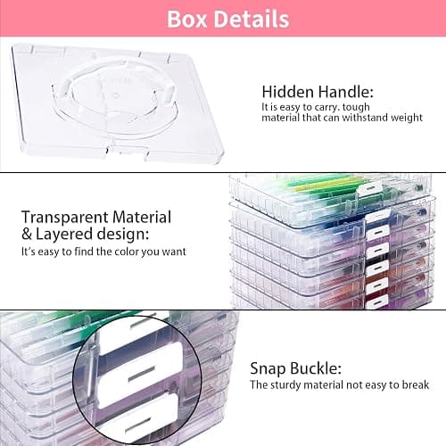 Joyask Gel Pens For Coloring, 45 Pack Colored Pens for Black Paper & White Paper, 0.6MM Fine Point Pens for Coloring, Writing, Drawing, Journaling, Note Taking, Office, Home thumbnail 4