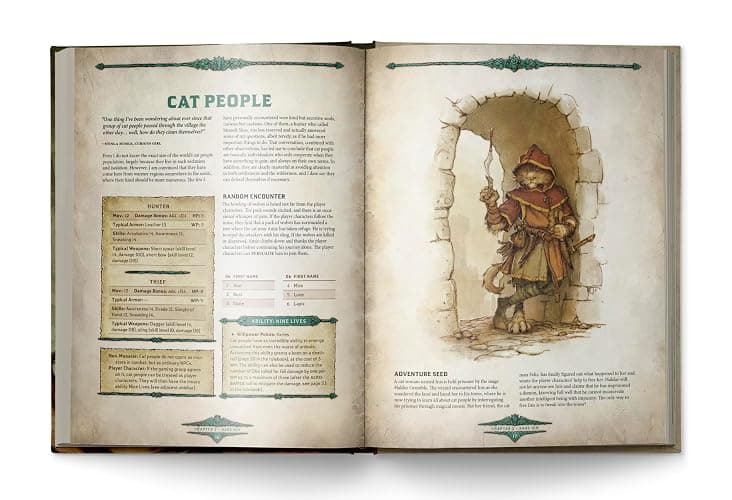 Free League Publishing Dragonbane: Bestiary, RPG Supplement Book, 63 Fantasy Adventure Roleplaying Creatures & Monsters, Hardcover, Adults, Teens Ages 14+ thumbnail 4