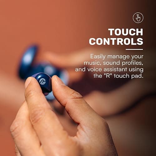Raycon Fitness Bluetooth True Wireless Earbuds with Built in Mic 56 Hours of Battery, IPX7 Waterproof, Active Noise Cancellation, Awareness Mode, and Bluetooth 5.3 (Black) thumbnail 6