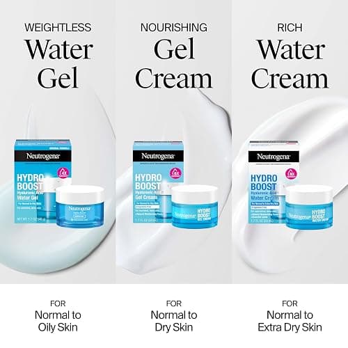 Neutrogena Hydro Boost Water Gel, Hyaluronic Acid Facial Moisturizer for Normal to Oily Skin, Hydrating Face Moisturizer, 1.7 fl. oz + Trial Size Hydro Boost Facial Cleanser, 0.5 fl. oz thumbnail 9