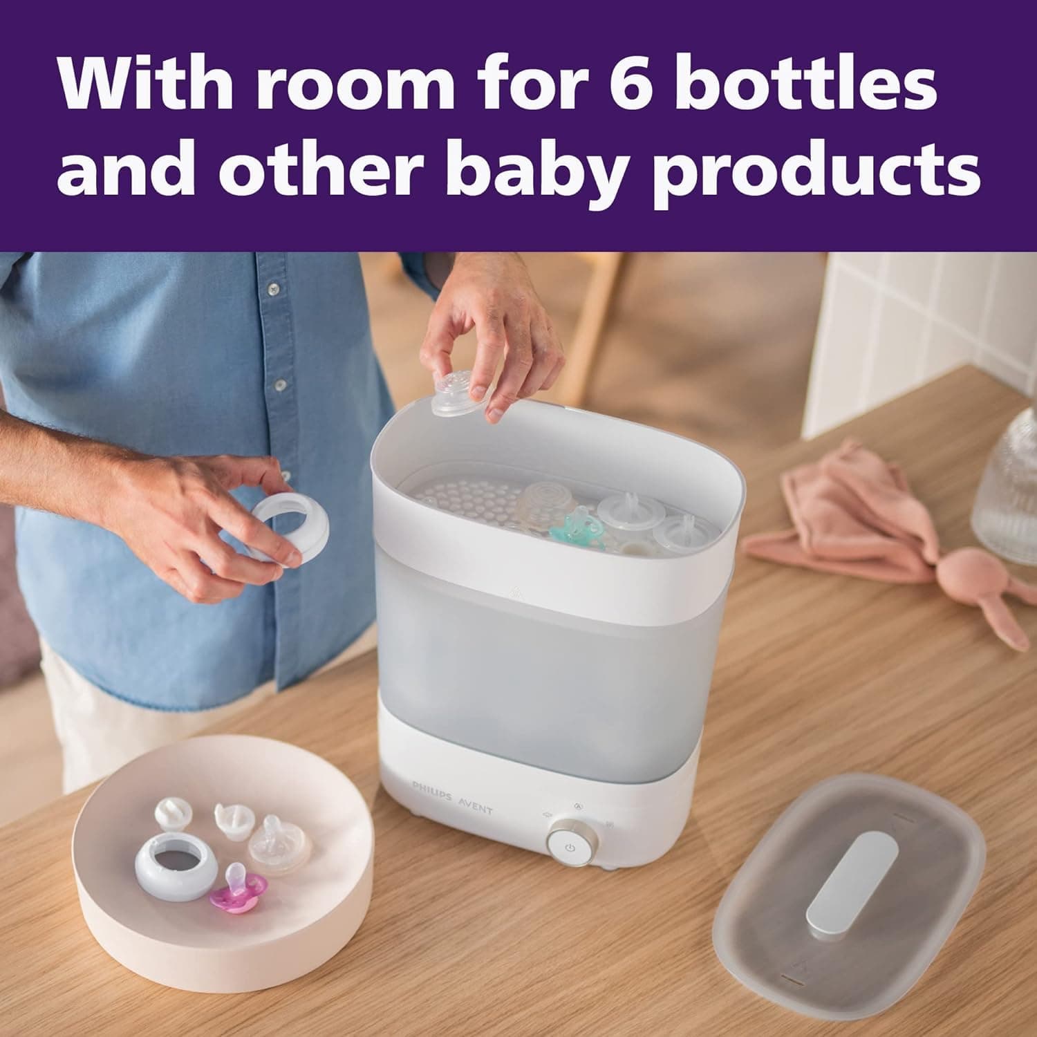 Philips Avent Electric Steam Steriliser and Dryer, SCF293/00 thumbnail 5