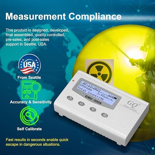 GQ GMC-300S Digital Nuclear Radiation Detector Monitor Meter Geiger Counter Radiation Dosimeter thumbnail 3