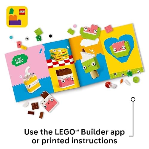 LEGO Classic Creative Food Friends Building Toy Set - Pretend Play Food for Kids, Boys and Girls, Ages 4+ - Learning and Educational Toy for Preschool - Gift Idea for Birthdays - 11039 thumbnail 5