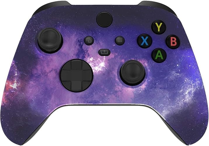 Microsoft Xbox Series X/S Wireless Bluetooth Controller Xbox Series Custom Soft Touch Galaxy Compatible with Xbox One thumbnail 2
