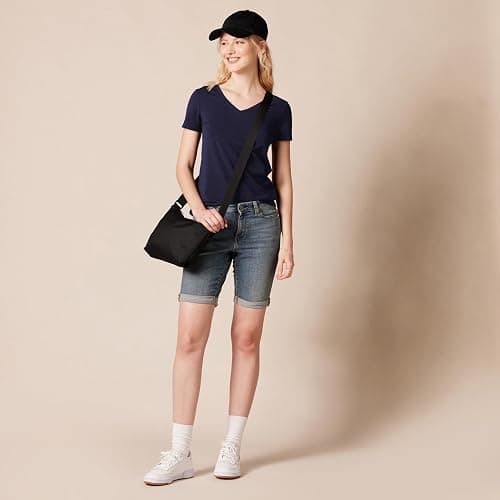 Amazon Essentials Women's Regular-Fit Short-Sleeve Crewneck T-Shirt thumbnail 5