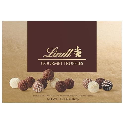 Lindt Gourmet Truffles Assorted Chocolate Candy Gift Box, 14.7 oz. thumbnail 10