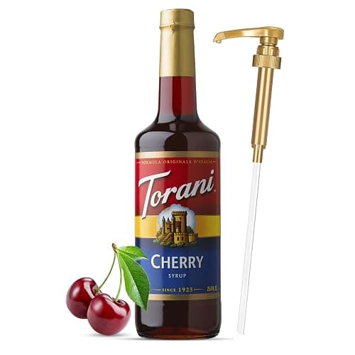 Jimoco Barista Bundle – Jimoco® Syrup Pump + Torani® Cherry Syrup, 25.4 oz - Image 1