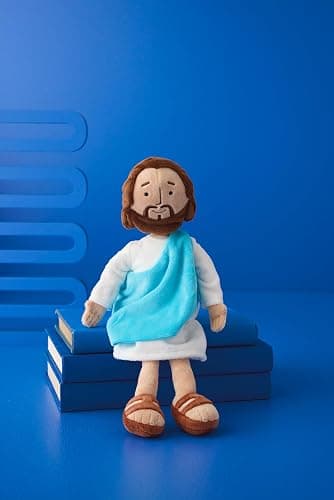 Hallmark My Friend Jesus Plush Doll, 13" Small Stuffed Jesus, Religious Gift for Kids, Baptism, Easter Basket Stuffers thumbnail 6
