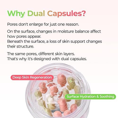 Dr.Melaxin Cactox Pore Dual Capsule Cream – Pore Minimizing Hydrating Face Cream with Cactus Extract, PDRN & Vegan Collagen for Firmness & Skin Repair thumbnail 4