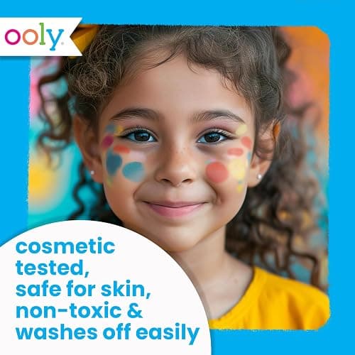 Ooly Body & Face Paint Crayons, 12 Colors, Skin Safe Paint Stick Twist Crayons for Face Painting Parties, Great Body Painting Kit, Gifts for Kids thumbnail 4