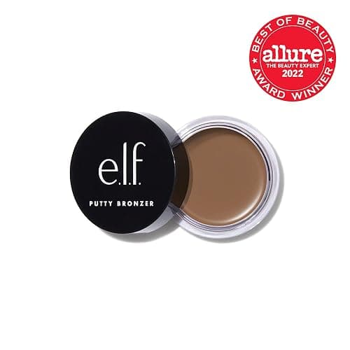 e.l.f. Putty Bronzer, Creamy & Highly Pigmented Formula, Creates a Long-Lasting Bronzed Glow, Infused with Argan Oil & Vitamin E, Honey Drip, 0.35 Oz (10g) thumbnail 2