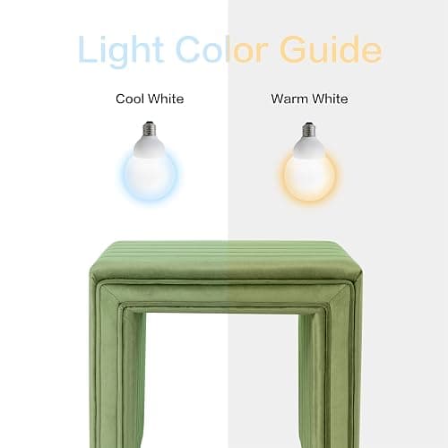 Spatial Order Modern Channel Tufted Velvet Ottoman Home Décor|Ottoman for Living Room & Bedroom - Green thumbnail 4