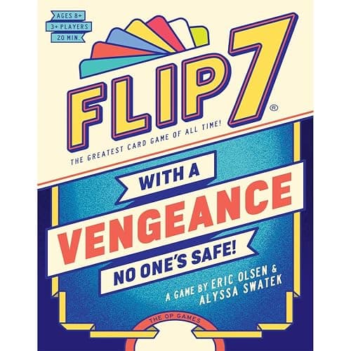 Flip 7: With a Vengeance Gioco di Carte | Gioco Standalone Press Your Luck | Carte Azione Take-That | Gioco Veloce per Famiglia e Party da 8 Anni thumbnail 5