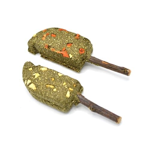 Oxbow Enriched Life Timothy Popsicle, Rabbit Toys, Guinea Pig Toys, Enrichment for Bunny, Guinea Pig, Hamster Stuff, Rabbit, Chinchilla, Made with Timothy Hay, Chinchilla Cage Accessories thumbnail 4