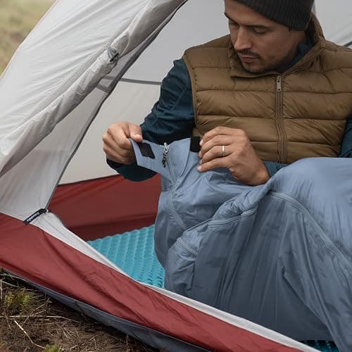 Naturehike Lightweight Compact Sleeping Bag, 59℉/32℉ Envelope Ultralight Backpacking Sleeping Bag Portable, Waterproof with Compression Sack for Cold&Warm, Camping, Traveling, Hiking thumbnail 7