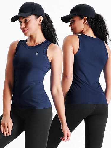 NELEUS Women's Racerback Yoga Workout Tank Top thumbnail 2
