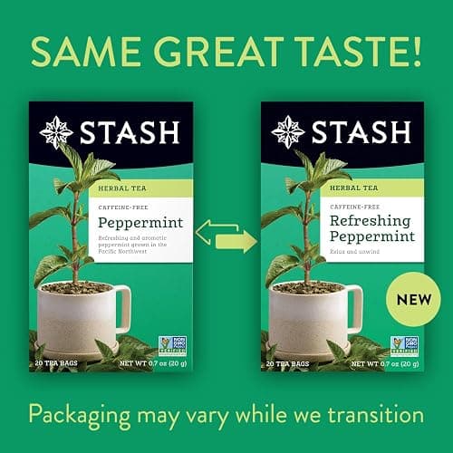 Stash Tea Soothing Herbal Tea 6 Flavor Variety Pack, 6 Boxes With 18-20 Tea Bags Each thumbnail 4