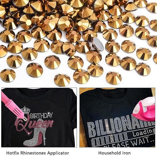 Gold rhinestones thumbnail 3