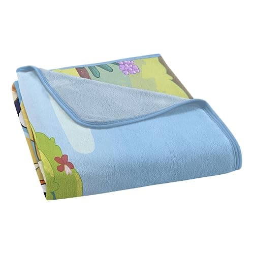 Northwest Bluey Micro Raschel Throw Blanket, 46" x 60", Family Photo thumbnail 6