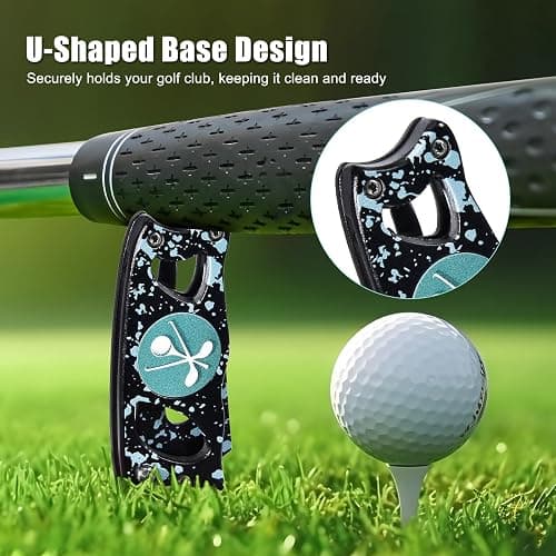 SYNATANA Golf Divot Repair Tool, 3 in 1 Compact Ball Marker Divot Tool, Foldable Golf Divot Tool for Repair & Maintain Green, Golf Essential, Ideal Gift for Golf Enthusiasts thumbnail 5