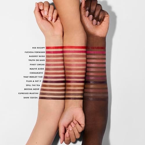e.l.f. Cream Glide Lip Liner, Highly-Pigmented Pencil For Shaping & Sculpting Lips, Semi-Matte Finish, Vegan & Cruelty-Free, That Merlot Tho thumbnail 6