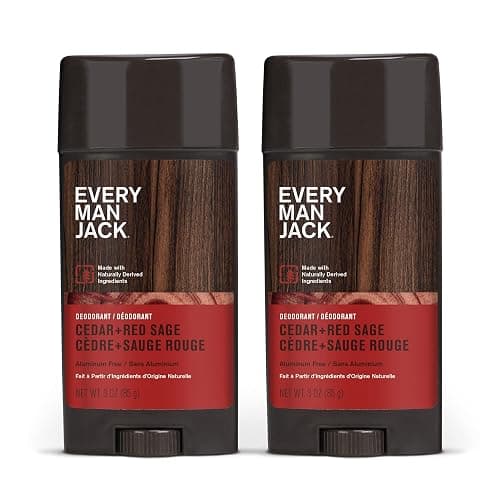 Every Man Jack Cedar + Red Sage Men’s Deodorant - Stay Fresh with Aluminum Free Deodorant For all Skin Types - Odor Crushing, Long Lasting, with Naturally Derived Ingredients - 3oz (2 Pack) thumbnail 11