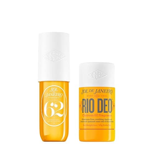 Sol de Janeiro Cheirosa 62 Perfume Mist + Rio Deo Travel Size Duo, Amazon Exclusive - Image 1