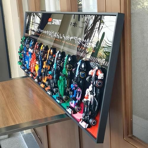 Display Wallboard for Lego Speed 66802 Champions Ultimate Collector's Pack - Contains 10 Sets in 1(77242-77243) F1,Adult Collectibles for Car Wall Mount Building Blocks (Only Display Wallboard) thumbnail 8