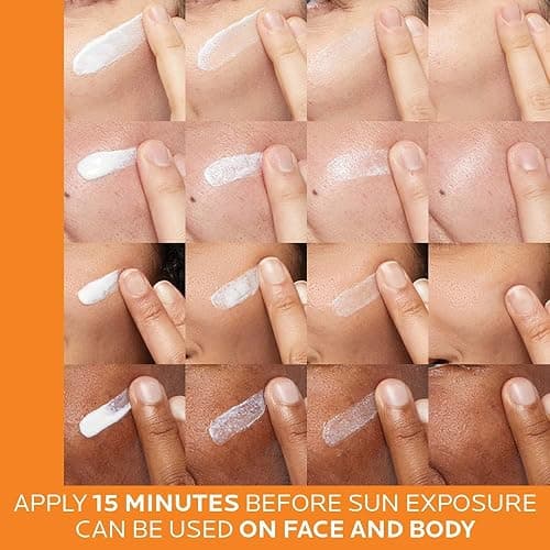 La Roche-Posay Anthelios Face Sunscreen & BUNDLE, Broad Spectrum UVA-UVB Sun Protection for all Skin Types, Lightweight, Non-Greasy Texture, Non-Comedogenic, Water Resistant, Fragrance Free thumbnail 3