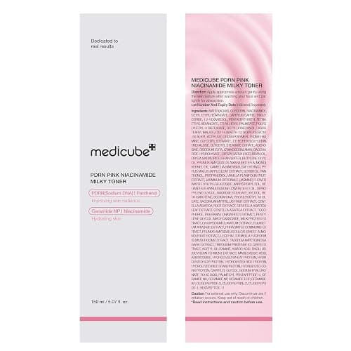 medicube PDRN Pink Niacinamide Milky Toner for Hydrating, Moisturizing, Soothing, Ceramide, Peptide, Glass Glow Skin, Korean Skincare | 150ml 5.07 fl. Oz. thumbnail 7