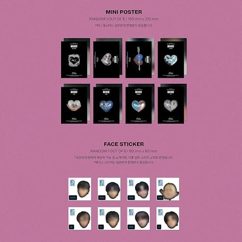 STRAY KIDS - Mini Album [MAXIDENT] (T-CRUSH Ver.) Photobook + CD-R + Lyrics Paper + Photocards + Mini Poster + Face Sticker + 1 Clear Potocard Frame thumbnail 5