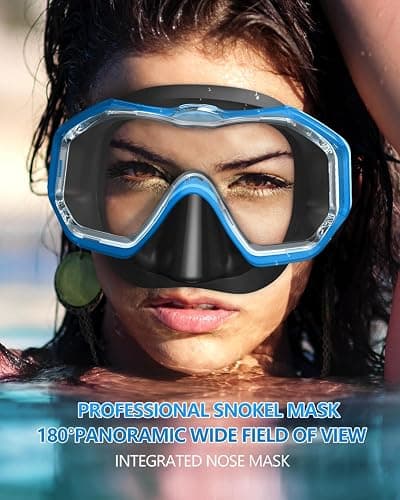 WSTOO Swim Goggles with Nose Cover to Prevent Water Inhaling, Anti-Fog Swimming Mask for Adults, Youth & Kids, in 2 Sizes thumbnail 5