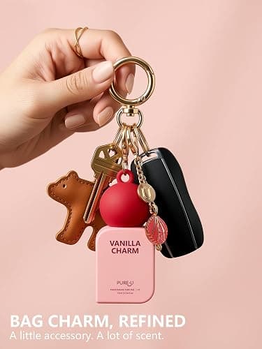 PUREU Creamy Vanilla Sandalwood Pheromone Perfume Oil for Women, Long Lasting Extrait de Parfum Roll On with Clip-on Keychain, Alcohol-Free Sweet Gourmand Travel Size for Date & On-the-Go, 0.34 Fl OZ thumbnail 4