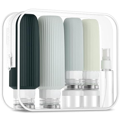 Mrsdry 16 Pack Travel Bottles for Toiletries, Large 6oz Silicone Travel Containers, Leak Proof Refillable Liquid Shampoo And Conditioner Travel Essentials - Image 1