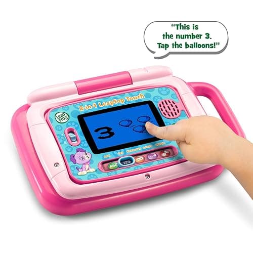 LeapFrog 2-in-1 LeapTop Touch (Frustration Free Packaging), Pink thumbnail 5