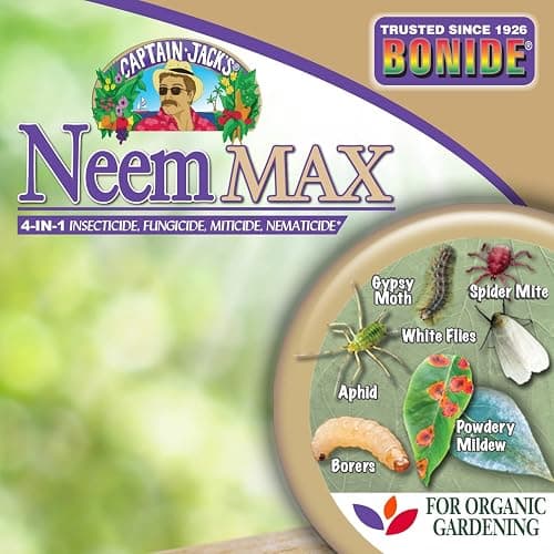 Bonide Captain Jack's 64 oz Neem Max Cold Pressed Neem Oil Spray for Indoor or Outdoor Plants & Organic Gardening thumbnail 8