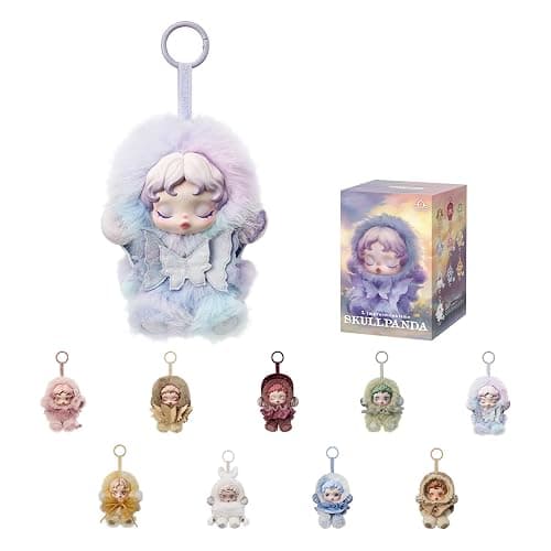 POP MART SKULLPANDA L’impressionnisme Series Plush Doll Blind Box Figures, Random Design Action Figures Collectible Toys Home Decorations, Holiday Birthday Gifts for Girls and Boys, Single Box - Image 1