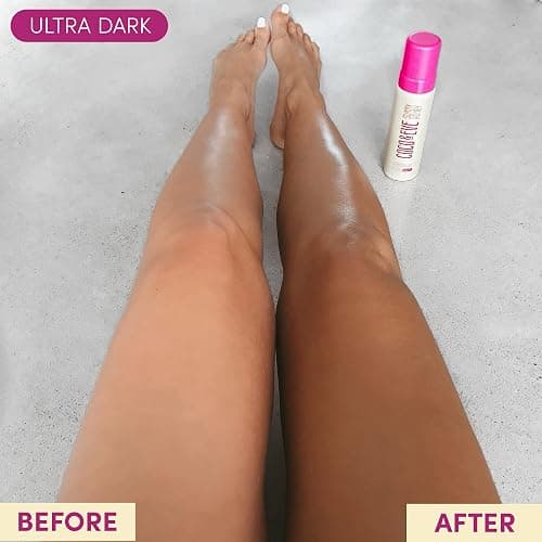 Coco & Eve Bali Bae Self Tan Set (Ultra Dark). All Natural Sunless Tanning Mousse. Instant Self Tanning Lotion with Bronzer, Mitt Applicator, Kabuki Brush and Back Applicator for Flawless Application. thumbnail 6