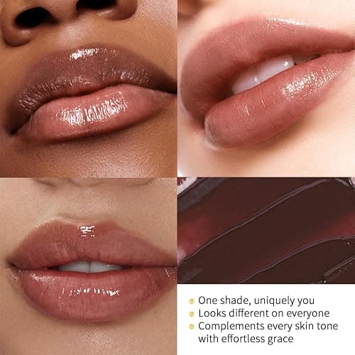 2Pcs Honey Lipstick Tinted Lip Balm,Lipstick for All Skin, Hydrating and Nourishing Tinted Lip Balm for Women(Black) thumbnail 6