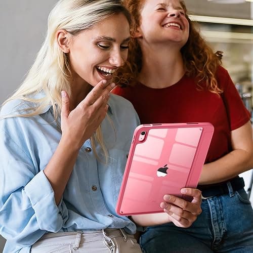 Wenlaty Compatible with iPad (A16) 11th Generation Case 11 Inch 2025, for iPad 10th Generation Case 10.9 Inch 2022 with Pencil Holder, Trifold Stand Protective Cover, Auto Wake/Sleep, Watermelon Pink thumbnail 6