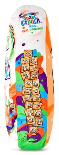 iscream Cinnamon Toast Crunch Cereal 14" x 10" Pillow Set with 4 Plushie Cereal Mini Pillows thumbnail 3