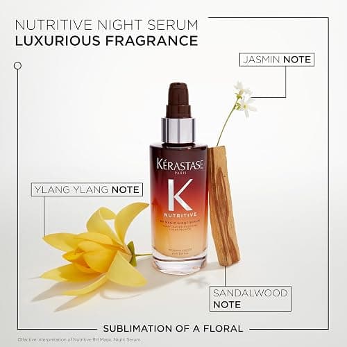 Kerastase Nutritive 8H Magic Night Serum - Overnight Treatment for Dry Hair, Enhances Shine, With Plant-Based Proteins thumbnail 7