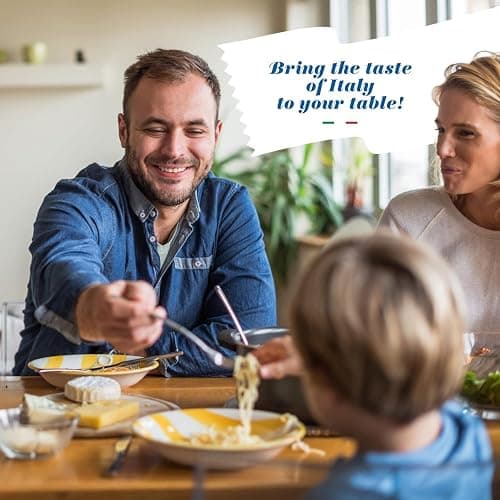 La Gondola Homemade Pasta Cutter - Double Wheel (Festooned & Smooth) | Pasta Making Tool for Home and Business | Brass & Natural Wood | Easy to Use Pasta Cutting Tool | Ravioli Cutter Made in Italy thumbnail 2