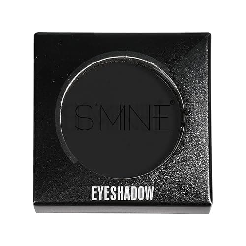 IS'MINE ISMINE Single Black Matte Eyeshadow Powder Palette High Pigment, Longwear, Intense Color Best Black Eyeshadow thumbnail 2