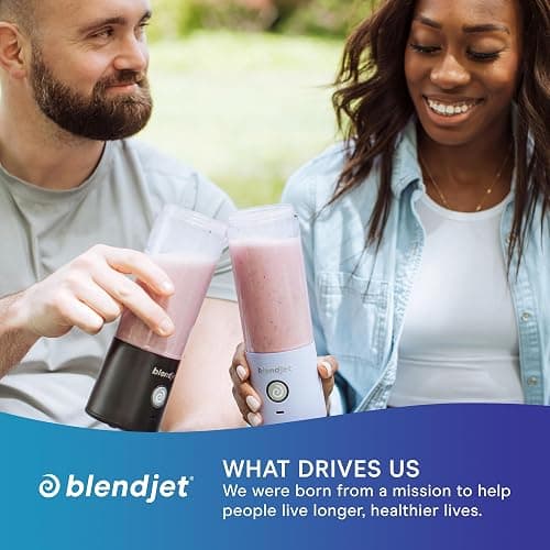 BlendJet 2 Portable Blender for Smoothies & Shakes - BlendJet Cordless Personal & Small Blender, USB-C Rechargeable & Self Cleaning - (Mint, 16 oz.) thumbnail 6