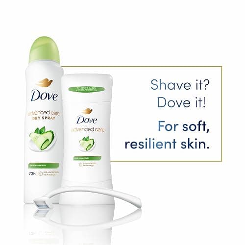 Dove Advanced Care Antiperspirant Deodorant Stick Cool Essentials 4 ct for helping your skin barrier repair after shaving 72 hour odor control and sweat protection with Pro Ceramide Technology 2.6 oz thumbnail 4