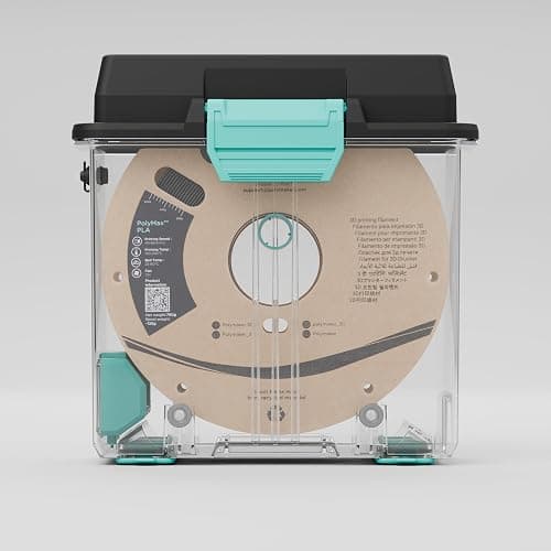 Polymaker 3D Printing Filament Storage Box - PolyDryer Box for Continuous Filament Sealing and Protection, 3D Printer Filament Holder Compatible with PA Nylon, PLA, PVB, PETG, ABS, TPU 1.75mm 2.85mm thumbnail 8