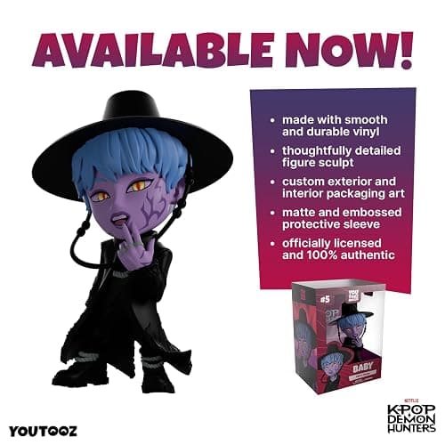 Youtooz Kpop Demon Hunters Baby 5.2" Vinyl Figure, Collectible Baby Figure from Kpop Demon Hunters Vinyl Collection thumbnail 5